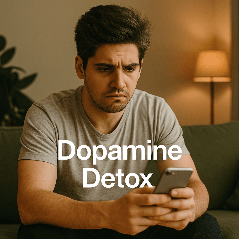 Cover Image for Dopamine Detox: Reset Your Brain for Deep Work